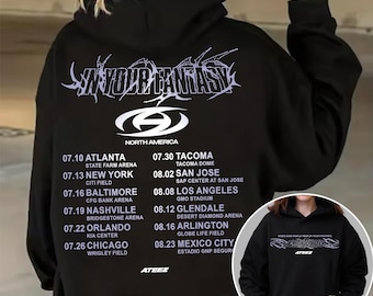 Ateez World Tour the Fellowship Unisex Hoodie | Like A Thunder - Etsy