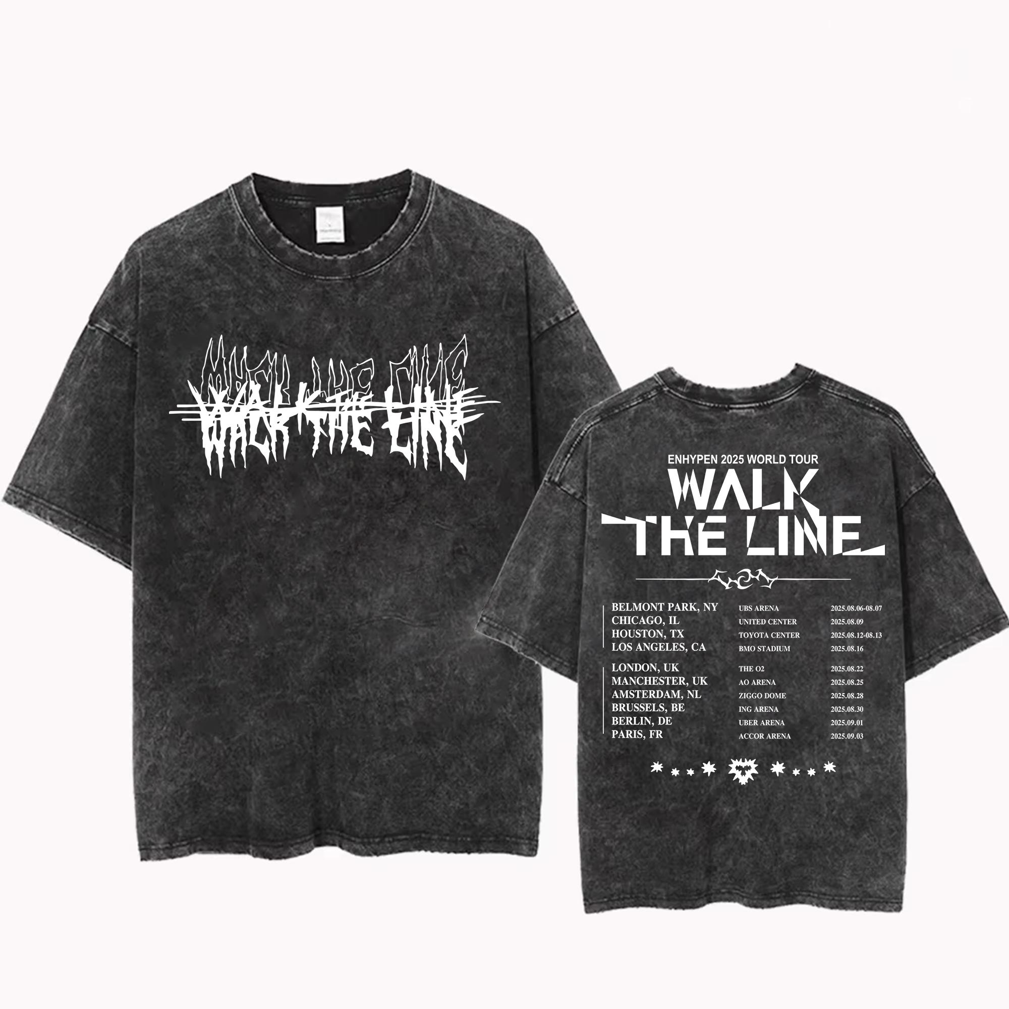 ENHYPEN walk the line ツアーTシャツ ロンT Lサイズ エナプ