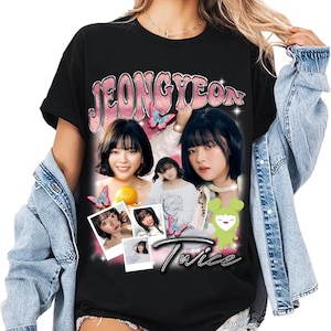 Jeongyeon Twice Graphics T-shirt, Twice Four is Shirt, Guess My Strategy Shirt, Twice Ready to Be World Tour Tee, Twice Members Kpop Sweater