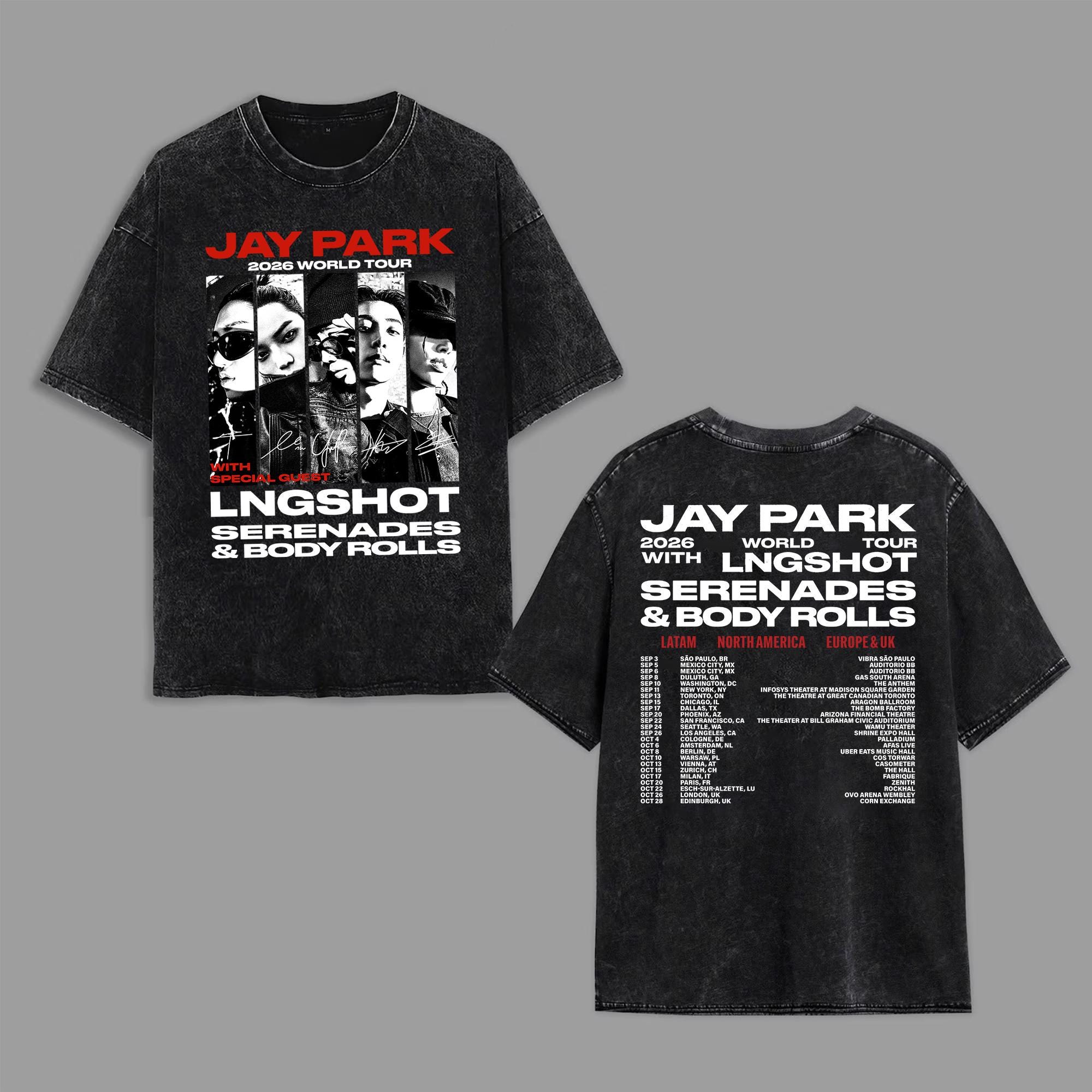 K*6様 JAY PARK 公式Tシャツ トレカ付き Jay Park - Etsy