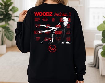 WOODZ Archive 1 Tracklist Hoodie, Woodz Slide Strum Mute Shirt