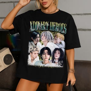 Retro Xdinary Heroes Kpop T-shirt, Xdinary Heroes Beautiful Mind World Tour 2025 Shirt, Xdinary Heroes Live and Fall Album Tee, Kpop Members