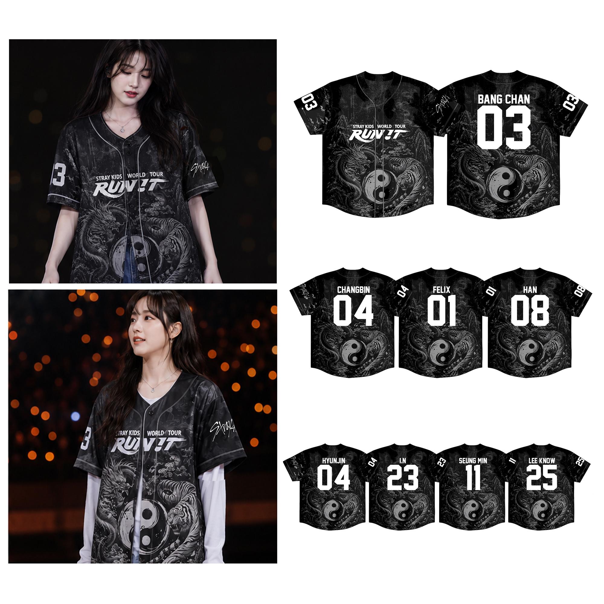 Stray Kids Changbin Baseball Jersey - Etsy