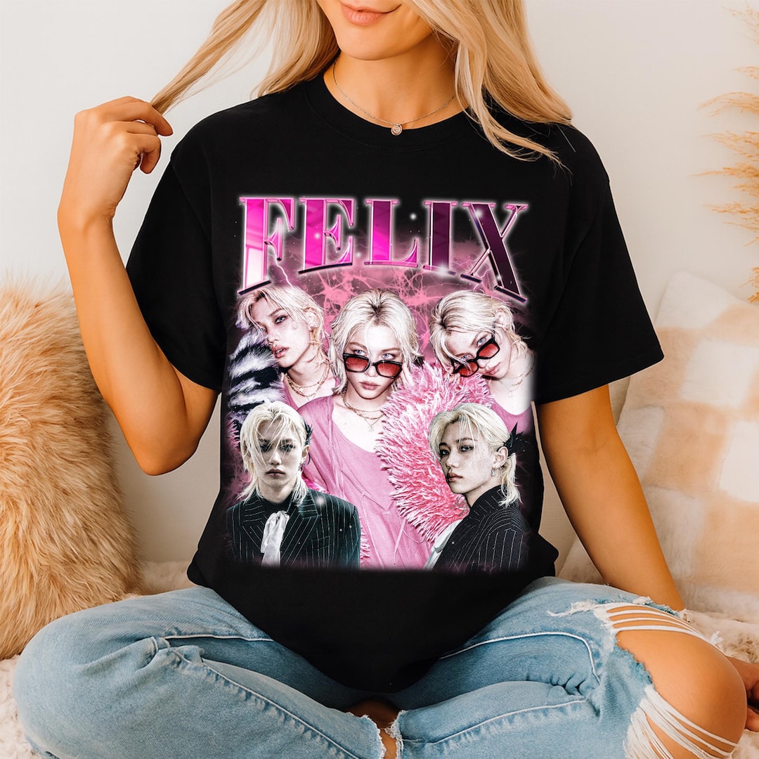 Felix Stray Kids T-shirt, Stray Kids DO IT Album Shirt, Skz It