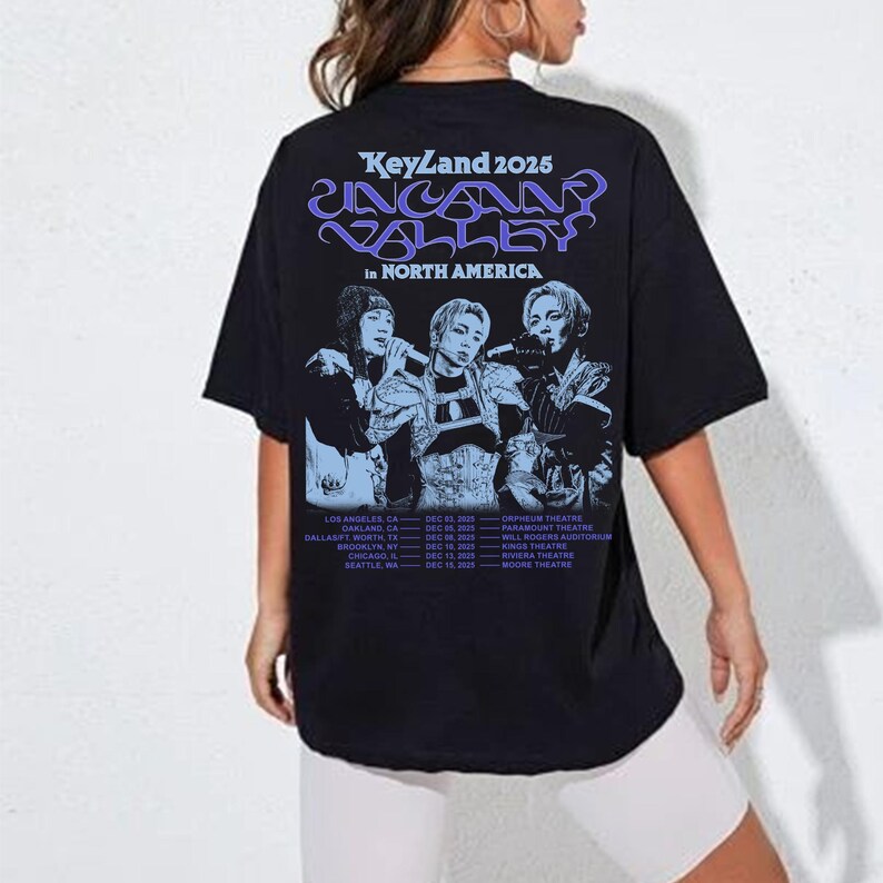 Key Land Merch Key KEYLAND: Uncanny Valley World Tour 2025 Shirt, Key Shinee Shirt ...