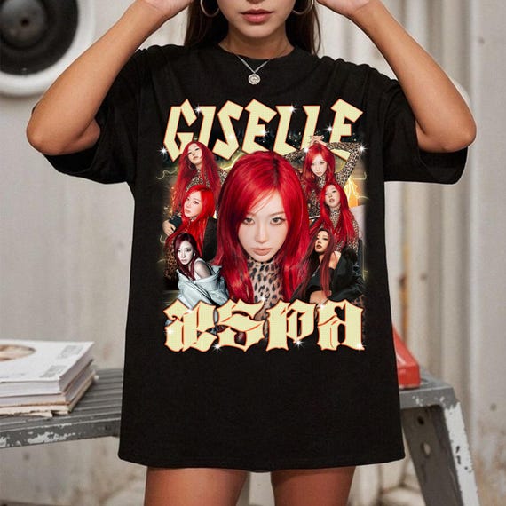 Giselle Aespa Kpop T-shirt, Aespa Dirty Work Shirt, 2025 Aespa