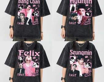 Stray Kids Do It Members MINERAL Wash Tee, Stray Kids DO IT Album Shirt, Skz It Tape Do It Shirt, Skz Karma Tee, Stray Kids dominATE Tour