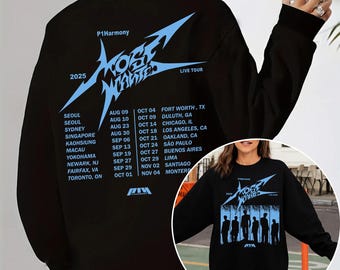 2025 P1harmony LIVE TOUR P1ustage H Most Wanted T-shirt, P1harmony