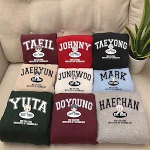Cute NCT 127 Member Sweatshirt, NCT 127 The Momentum Tour 2025 Shirt, NCT 127 Walk Shirt, On The 127 Beat Tee Taeyong Jaemin Jaehyun Doyoung