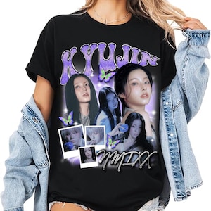 Kyujin NMIXX Kpop Graphics T-shirt, Nmixx Blue Valentine Album Shirt, Nmixx Episode 1: Zero Frontier World Tour Shirt, NMIXX Members Sweater