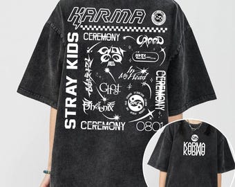 Retro Stray Kids Felix Karma Shirt, SKZ Karma Sweatshirt, Stray