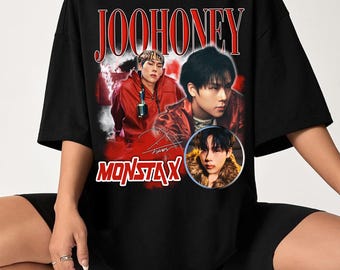 Camiseta de Joohoney Monsta X Insanity, camiseta del álbum Joohoney Insanity, camiseta Monsta X Connect X 2025, camiseta suéter del álbum Monsta X The X