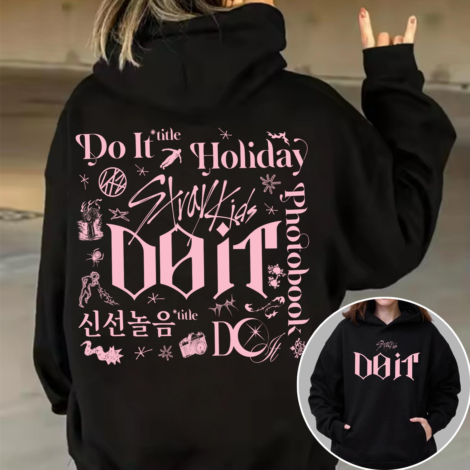 Stray Kids DO IT Tracklist Hoodie, Skz It Tape Do It Shirt, Skz