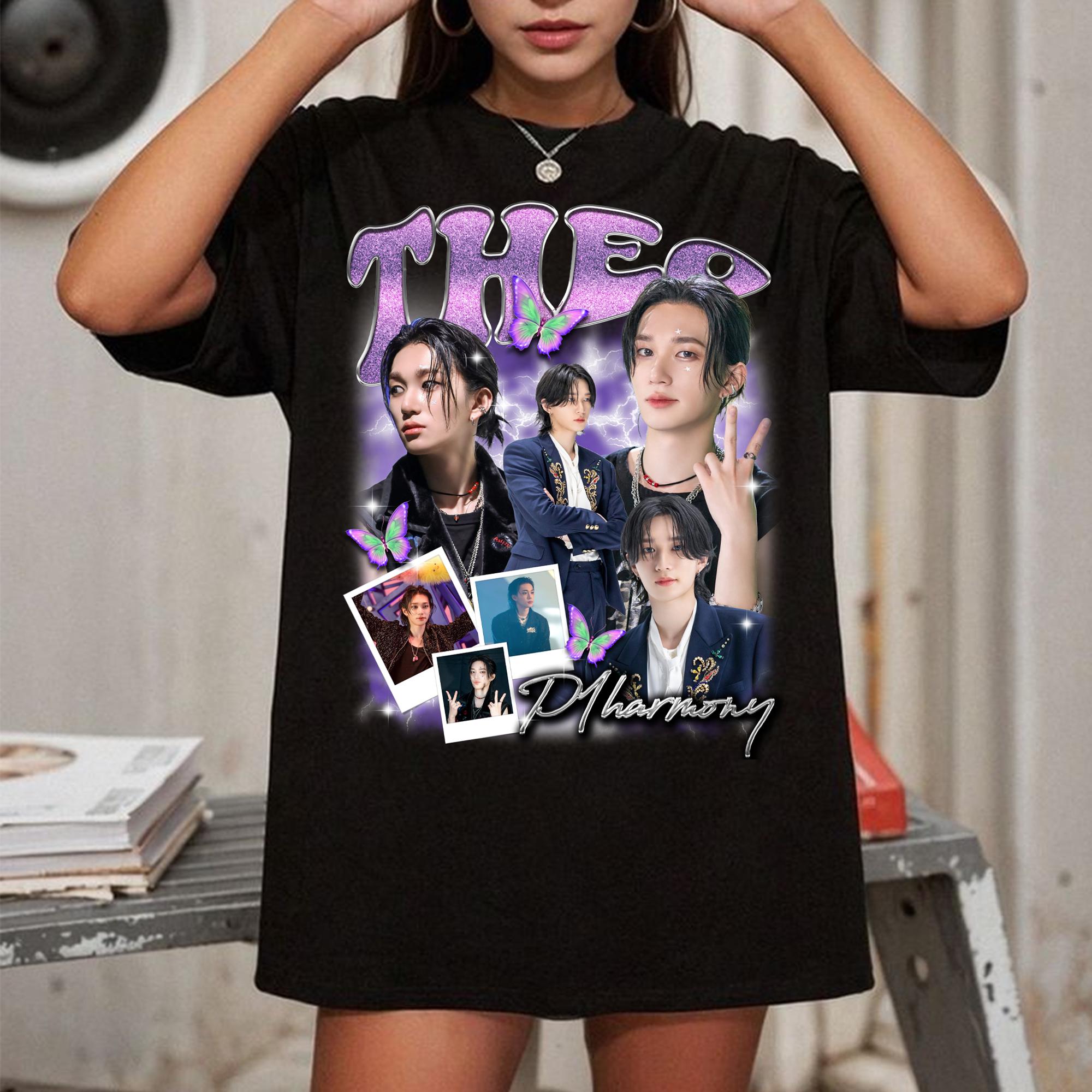 Retro Theo P1harmony T-shirt, P1harmony Duh! Shirt, P1harmony