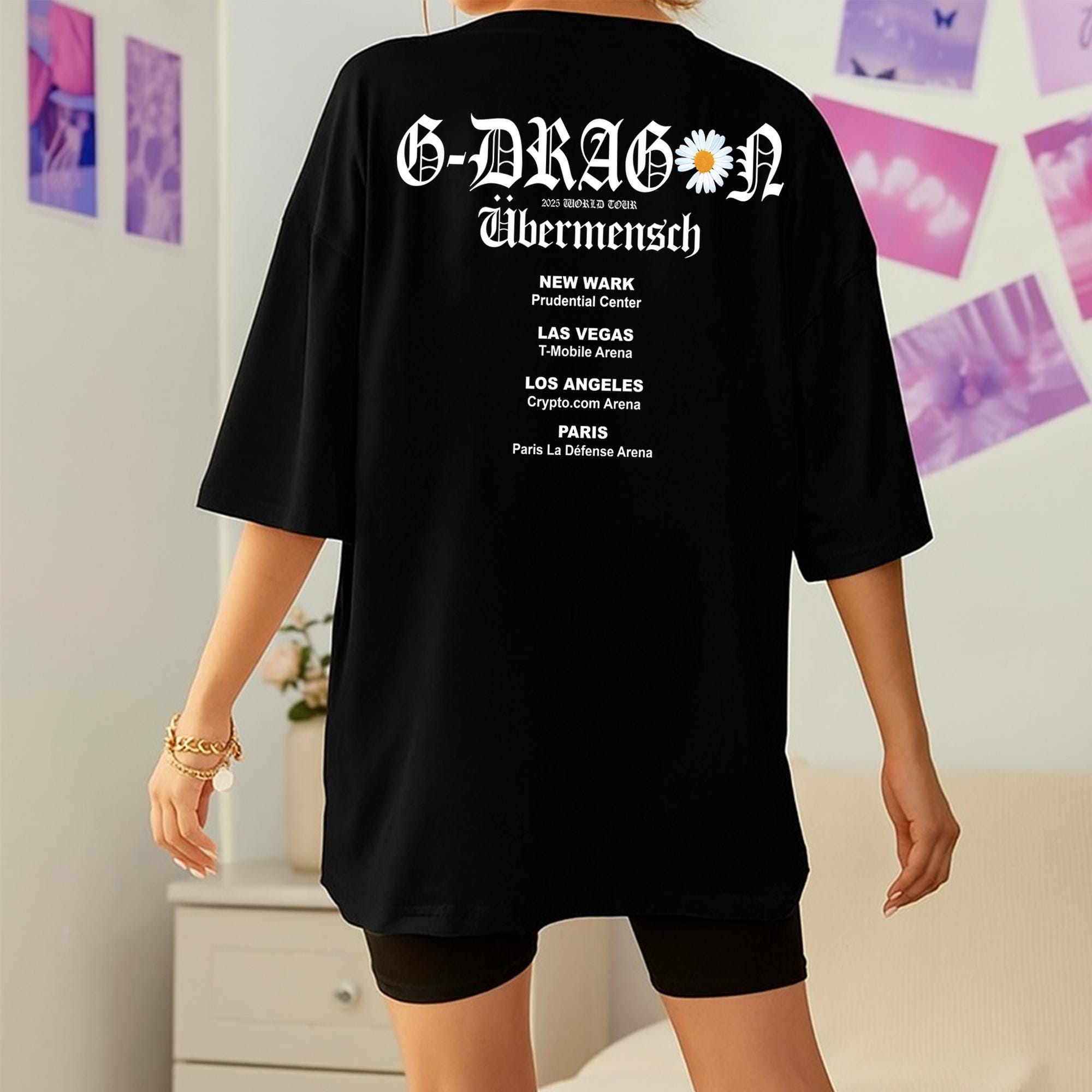Ubermensch Gdragon World Tour 2025 in US Sweatshirt, Gdragon Drama