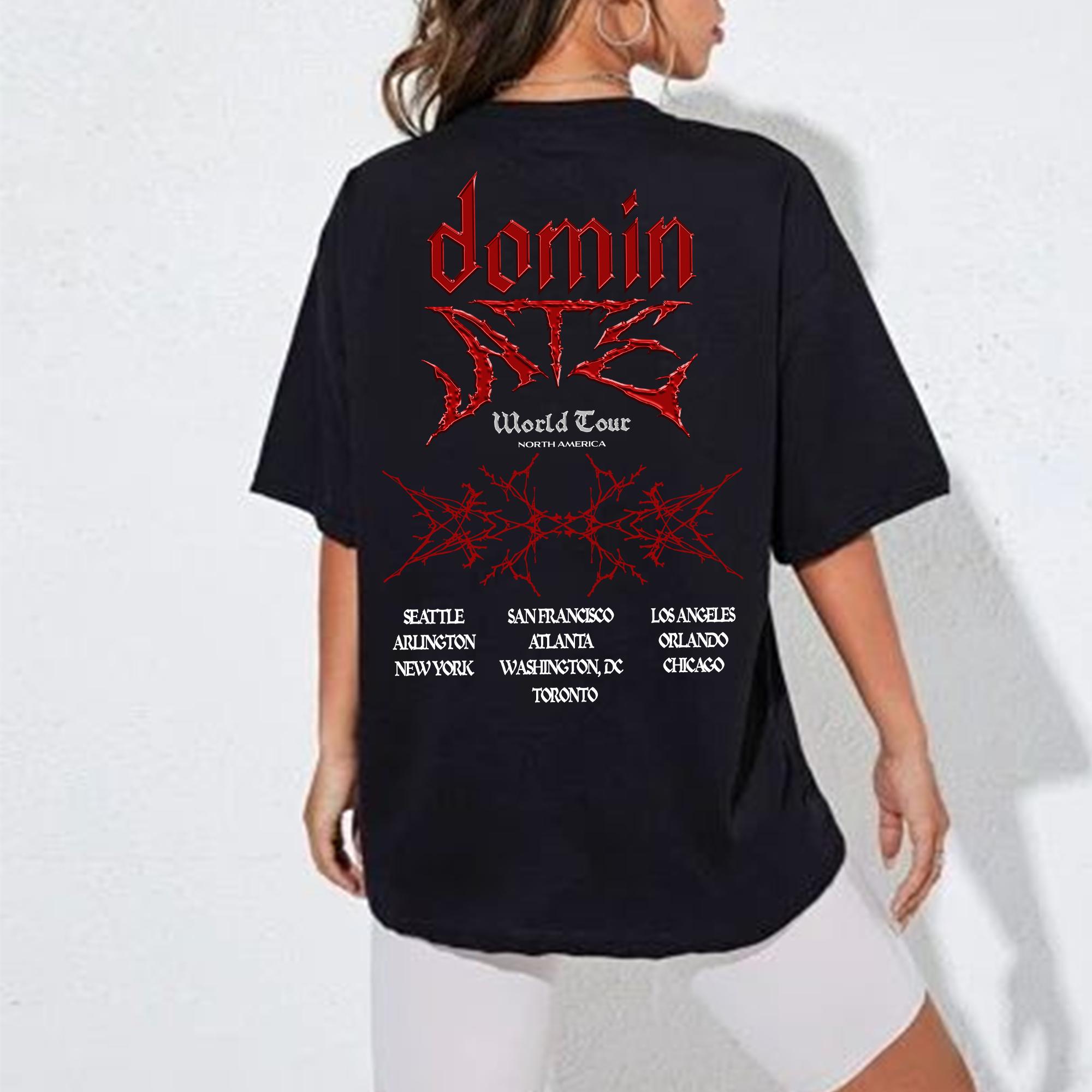 Stray Kids Dominate World Tour US 2025 T-shirt, Stray Kids Hop