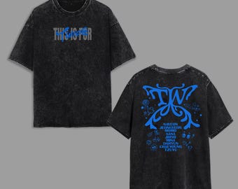 Twice This is for World Tour in US Mineral Washed Shirt, This is