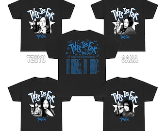 TWICE Member Inspired World Tour T-shirt, Twice This Is For World Tour in US 2026 Shirt, Four Twice Shirt, TEN:The Story Goes On Tee Sweater