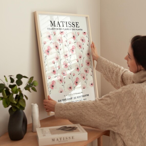 アンリ マティス アート プリント、マティス フラワー ポスター