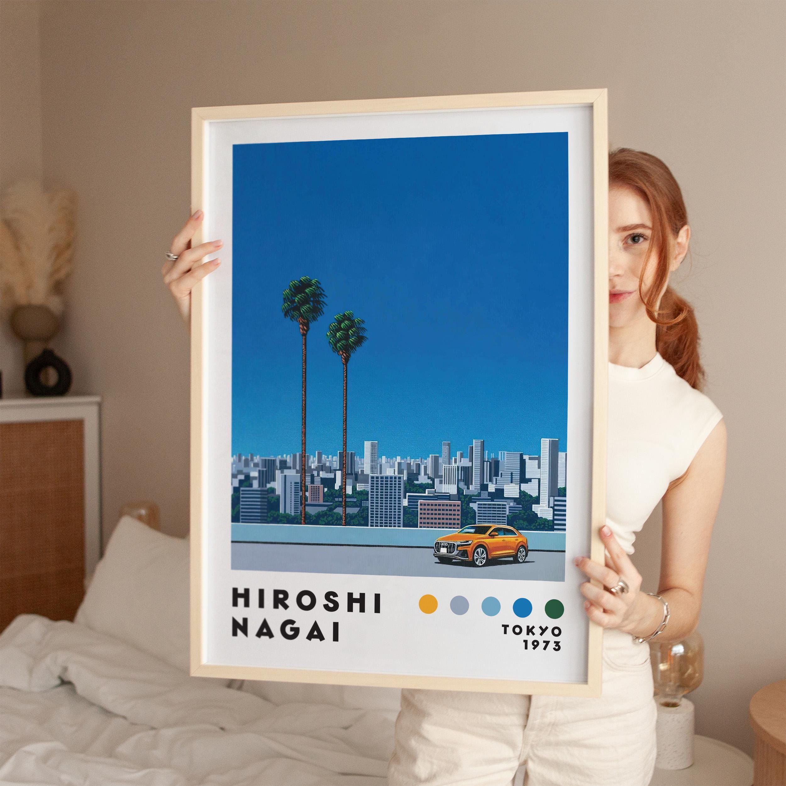 Hiroshi Nagai Art Print, Digital Download, Japanese Art Poster