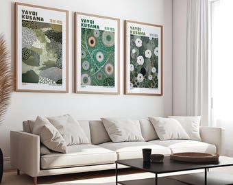 Yayoi Kusama Poster Bundle, Set of 213 Prints - Instant Digital
