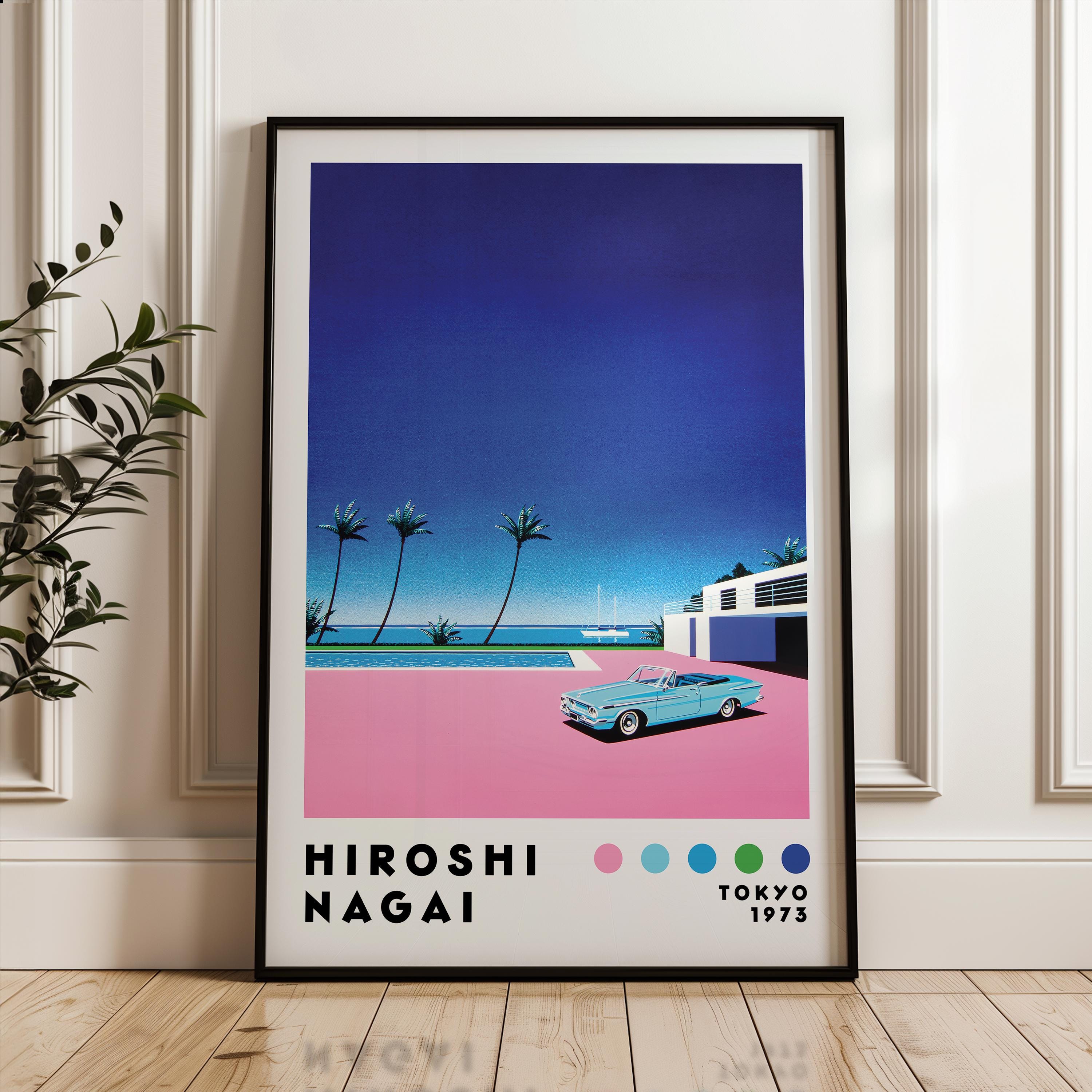 Hiroshi Nagai Art Print, Japanese Art Poster, Digital Download
