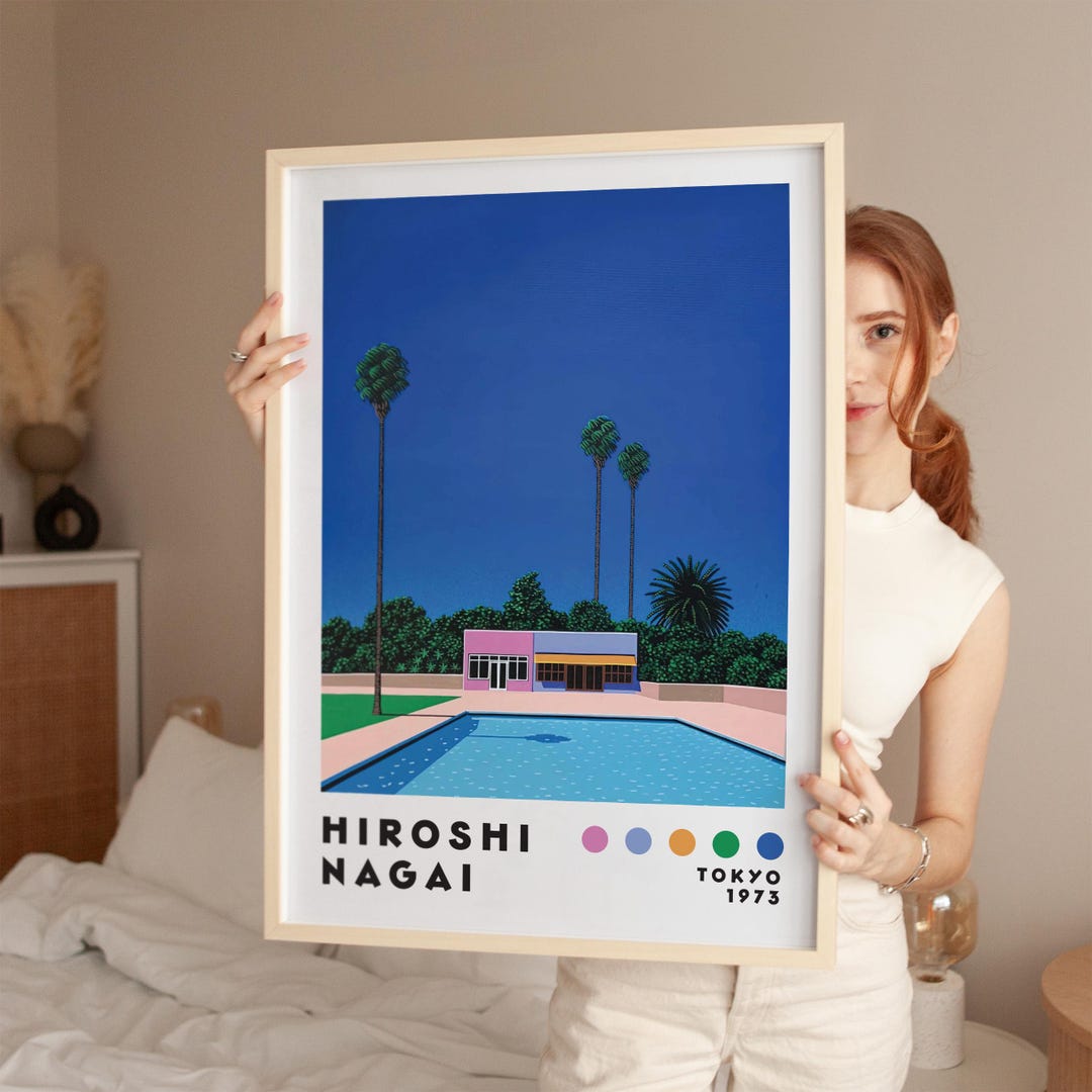 永井博 アートプリント、日本のシティポップ、ヴェイパーウェイヴ