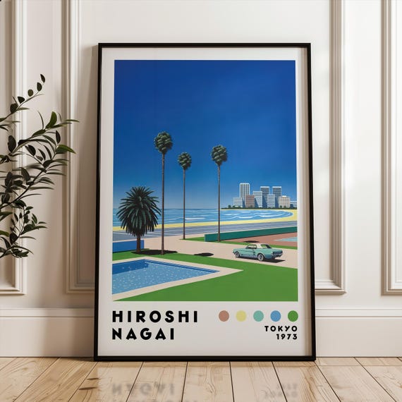 Hiroshi Nagai Art Print, Digital Download, Japanese Art Poster