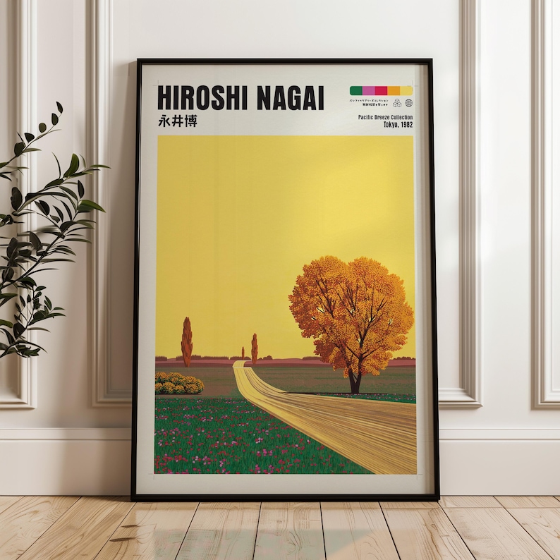 Hiroshi Nagai-posterbundel, set van 187 - Japanse stadspopafdrukken - digitale download afbeelding 16