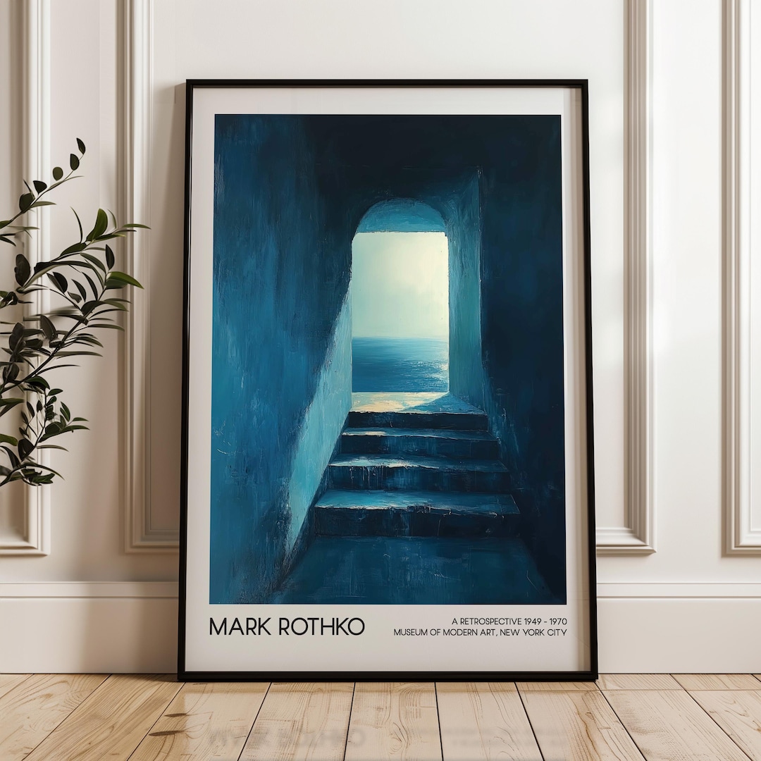 Mark Rothko Art Poster, Printable Wall Art, Digital Download, Home