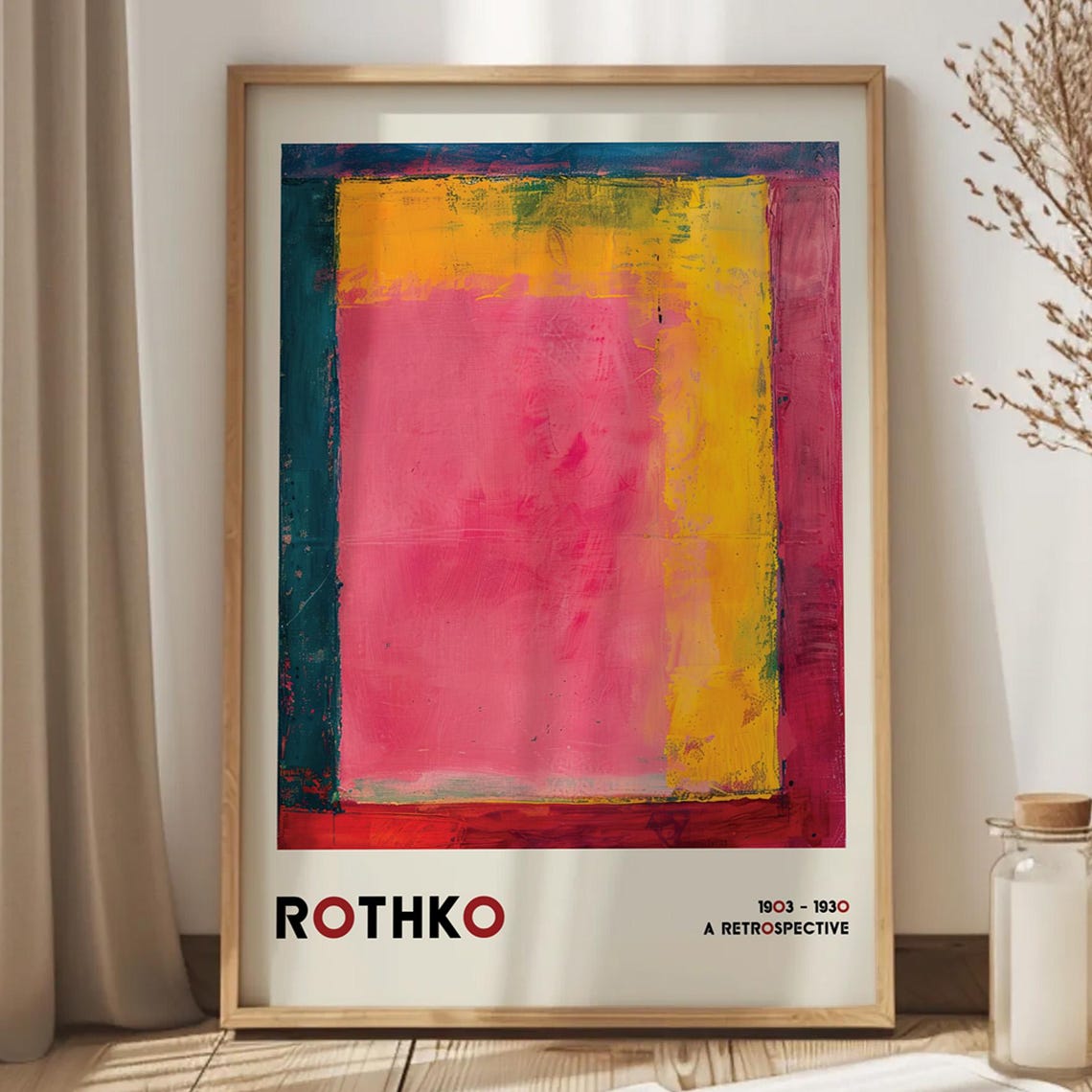 Mark Rothko Printable Mark Rothko Art Poster, Digital Download, Printable Wall Art, Home ...