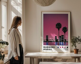 Hiroshi Nagai Art Print, Digital Download, Japanese Art Poster