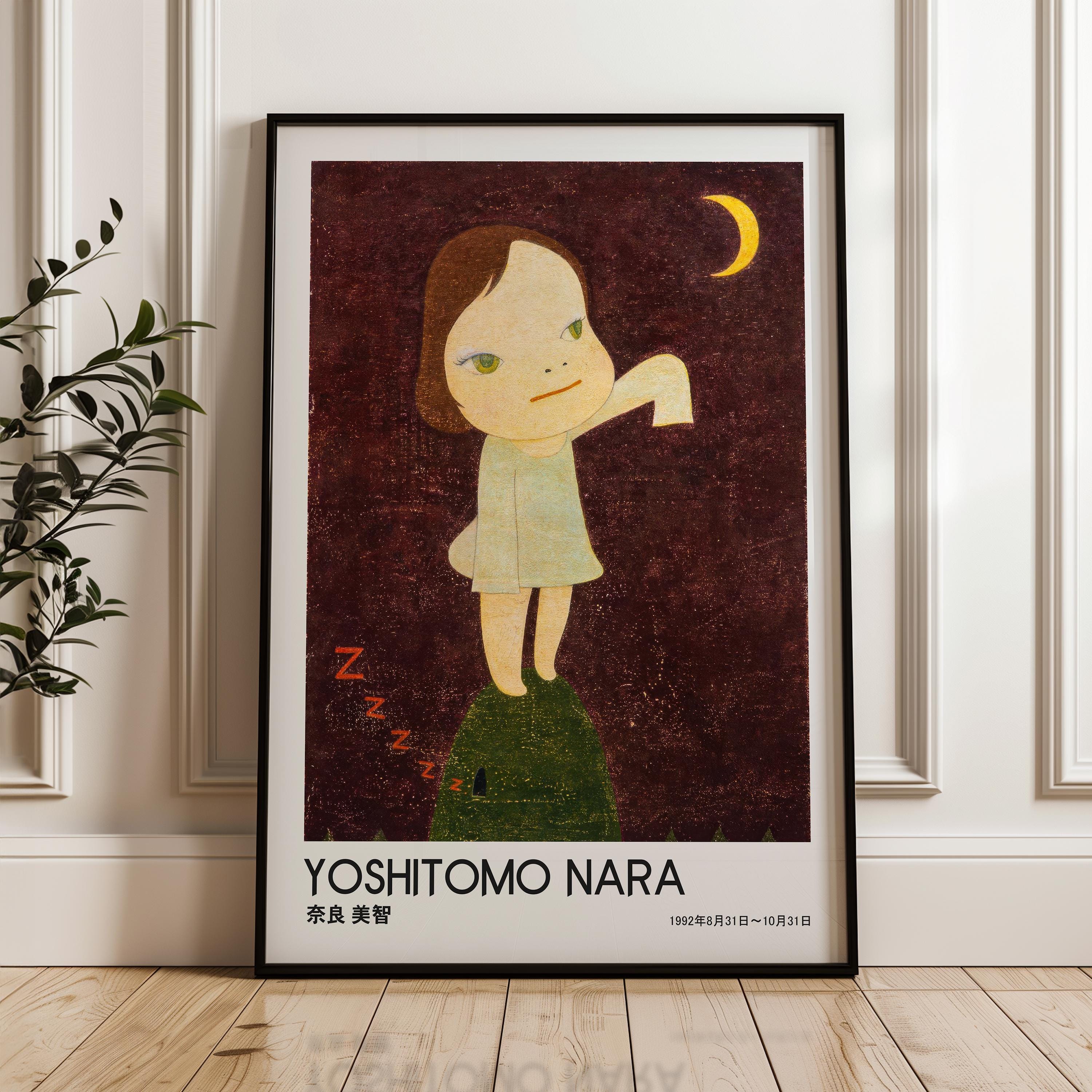 Child With Letter, Yoshitomo Nara, Digital Poster Download - Etsy