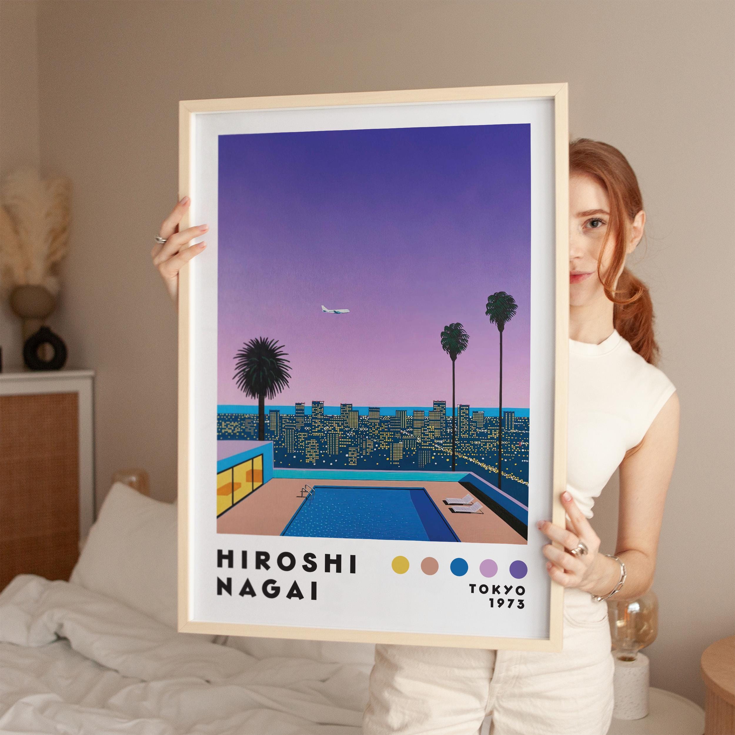 永井博アートプリント、日本のシティポップ、デジタルダウンロード