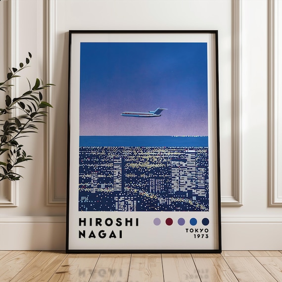 Hiroshi Nagai Art Print, Digital Download, Japanese Art Poster