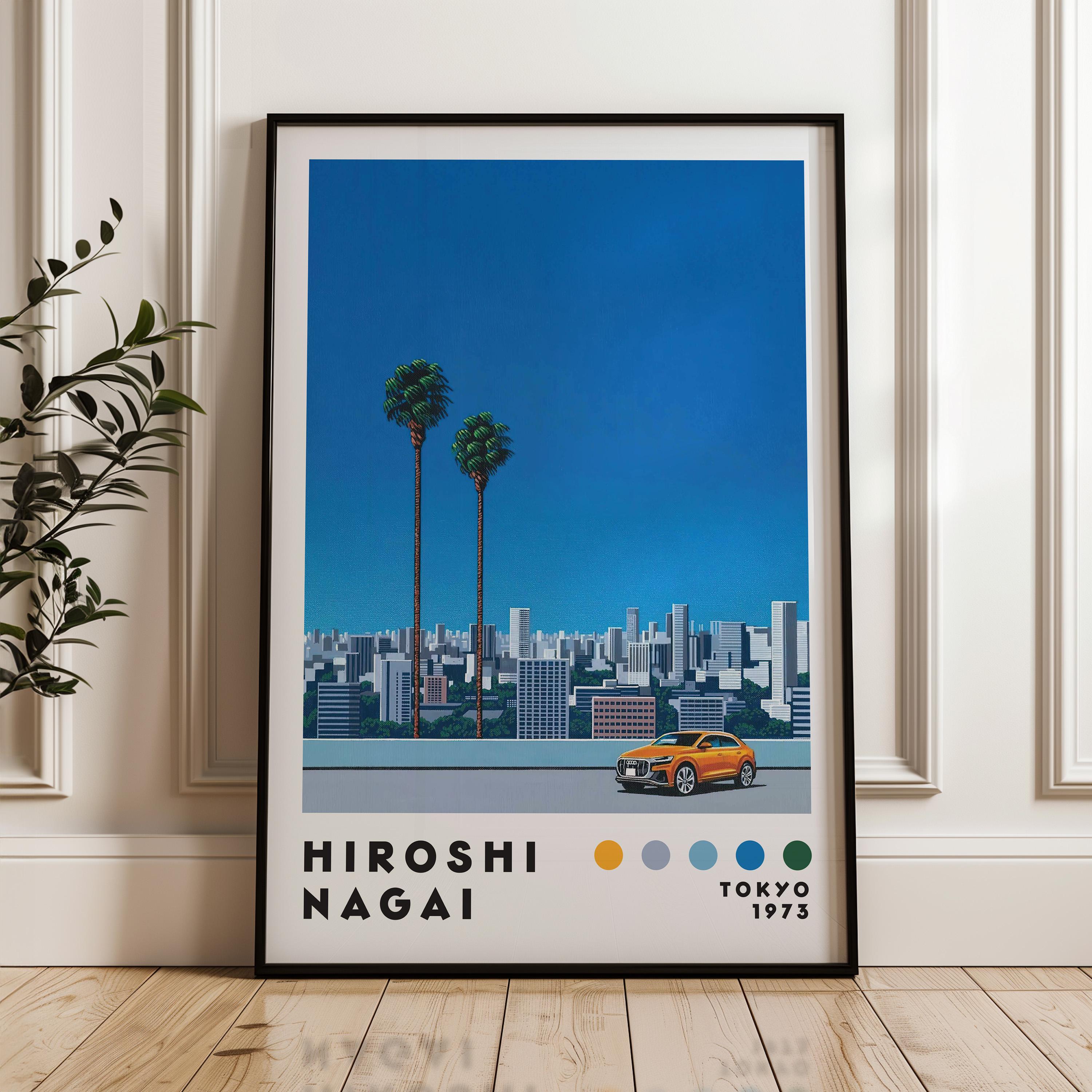 Hiroshi Nagai Art Print, Digital Download, Japanese Art Poster