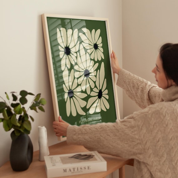 Henri Matisse Flower Style Exhibition Poster, Famous Gallery Wall