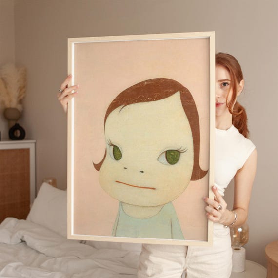 少女の肖像、奈良美智作品、デジタルポスターダウンロード - Etsy 日本