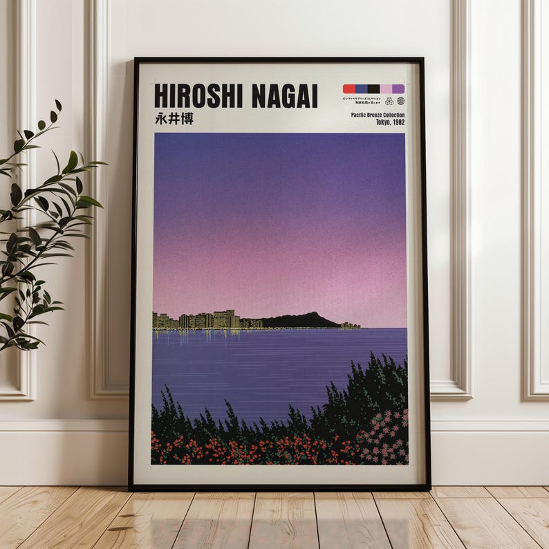 Hiroshi Nagai-posterbundel, set van 187 - Japanse stadspopafdrukken - digitale download afbeelding 19