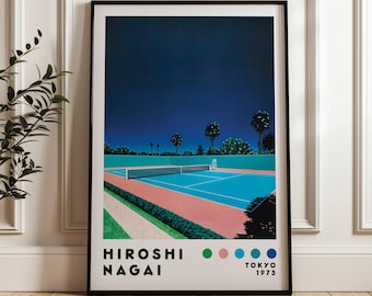 永井博アートポスター、日本のアートプリント、モダンアートプリント