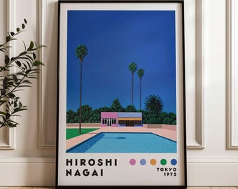 永井博 アートプリント、日本のシティポップ、ヴェイパーウェイヴ