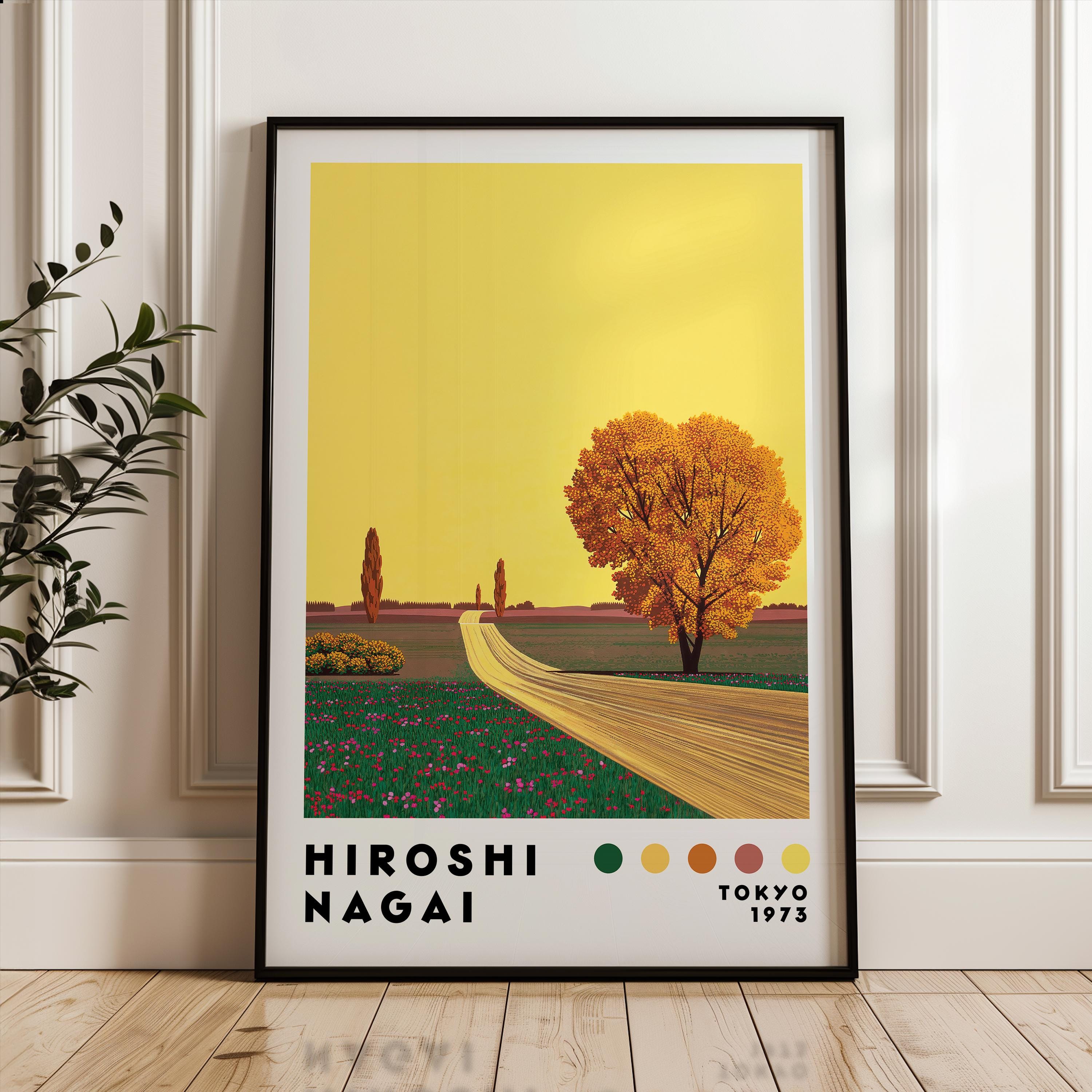 Hiroshi Nagai Art Print, Digital Download, Japanese Art Poster