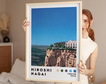 永井博アートプリント、モダンアートプリント、日本のシティポップ