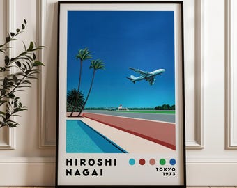 永井博アートプリント、デジタルダウンロード、日本のアートポスター