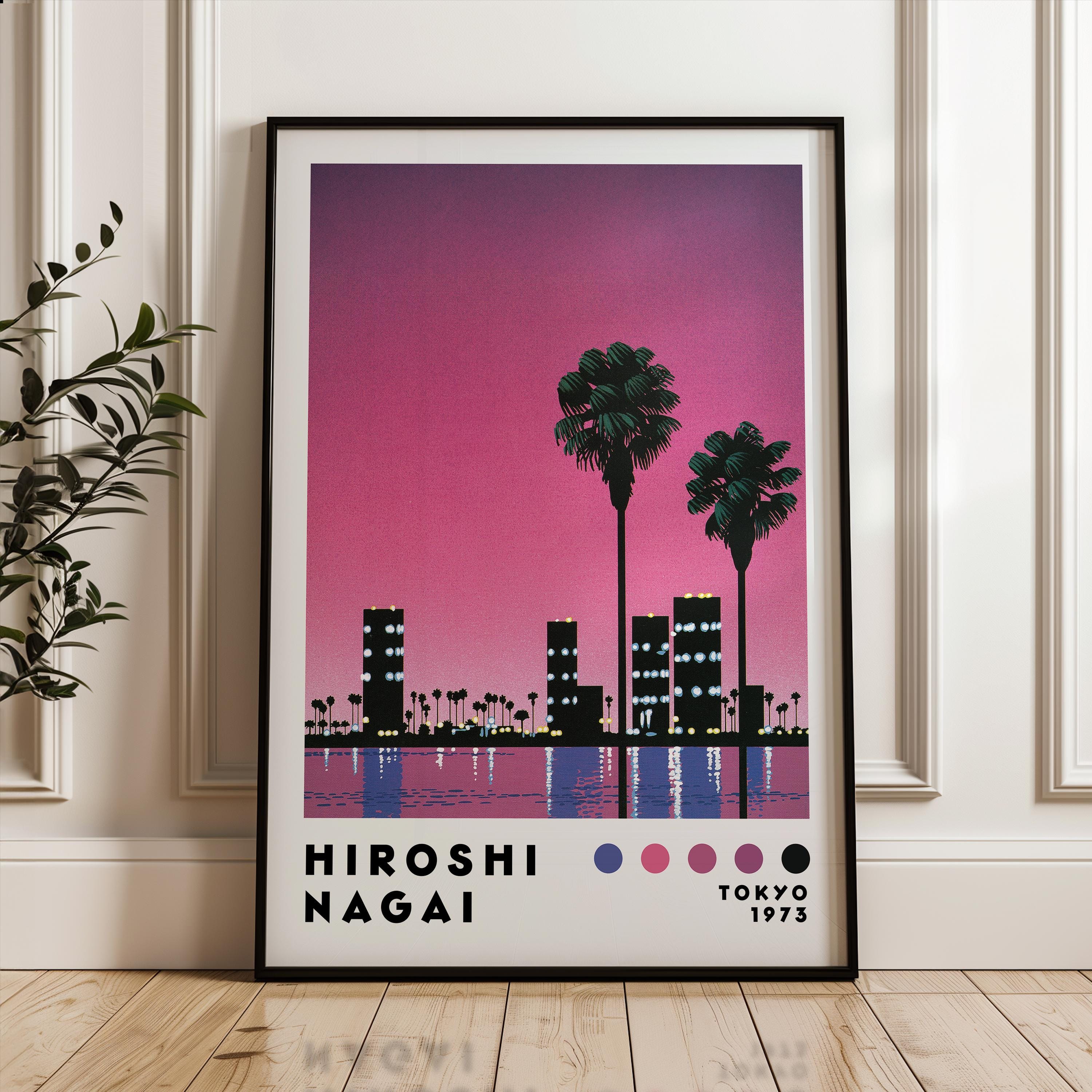 Hiroshi Nagai Art Print, Digital Download, Japanese Art Poster