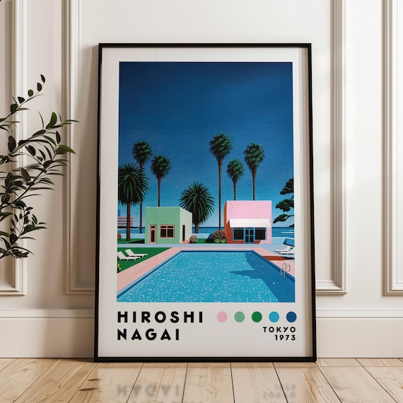Hiroshi Nagai Art Print, Digital Download, Japanese Art Poster