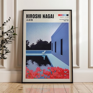 Hiroshi Nagai-posterbundel, set van 187 - Japanse stadspopafdrukken - digitale download afbeelding 17