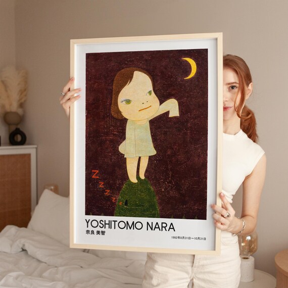 Child With Letter, Yoshitomo Nara, Digital Poster Download - Etsy