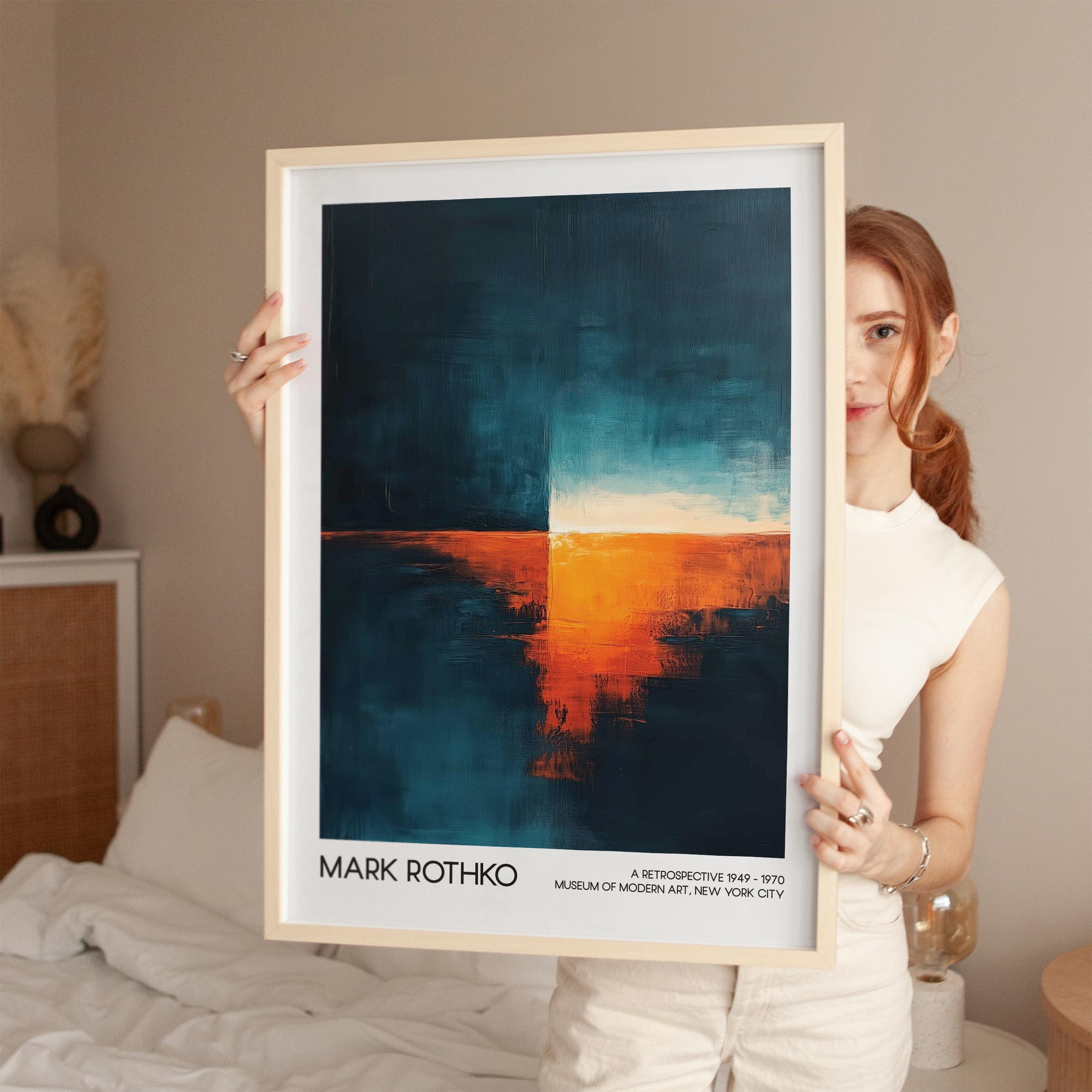 Mark Rothko Art Poster, Home Decor, Printable Wall Art, Modern Art