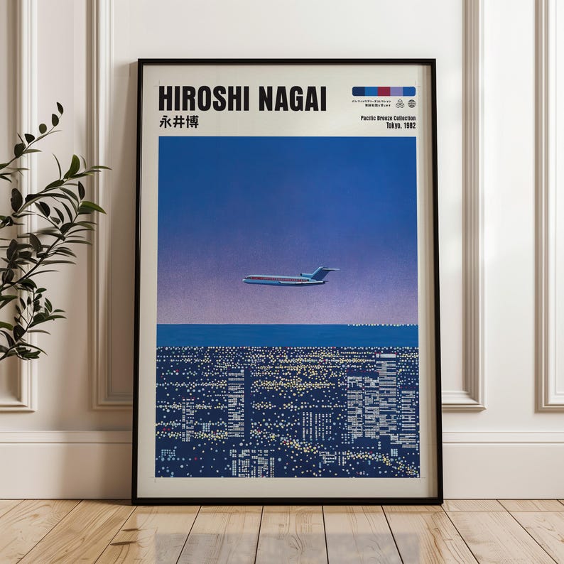 Hiroshi Nagai-posterbundel, set van 187 - Japanse stadspopafdrukken - digitale download afbeelding 13